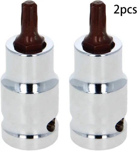 Vista 57 de Utoolmart 1/2" Drive x 0.551 in largo Hex Bit Socket, métrico, S2 y Cr-V acero 1pcs