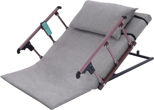Vista 10 de Respaldo de elevación eléctrico para cama, respaldo de cama de elevación de potencia ajustable, pasamanos plegable con control remoto, fuerte Verde