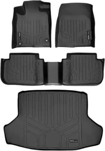 Vista 16 de SMARTLINER Juego de alfombrillas de primera fila para Honda Civic 2012-2015