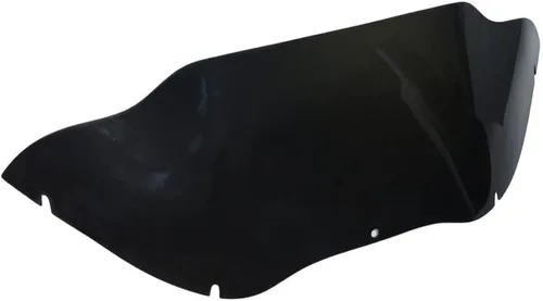 Vista 5 de Parabrisas Negro de 9.5 pulgadas Divisor de Viento Compatible con Harley Davidson Touring Road Glide FLTR 1998-2013 (Tintado)