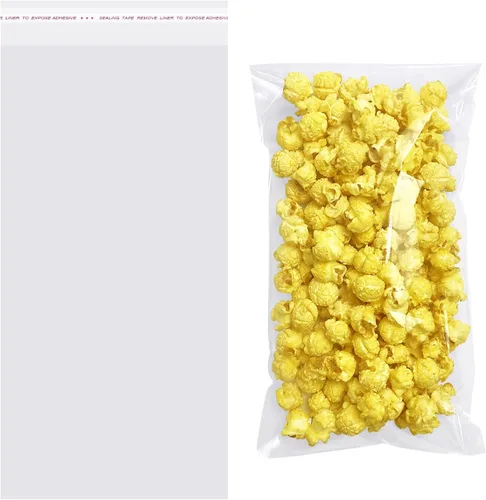 Vista 10 de Bolsas de celofán autosellantes autoadhesivas, bolsas de celofán resellables transparentes de 2 x 3 pulgadas, 200 unidades (tamaño mini)