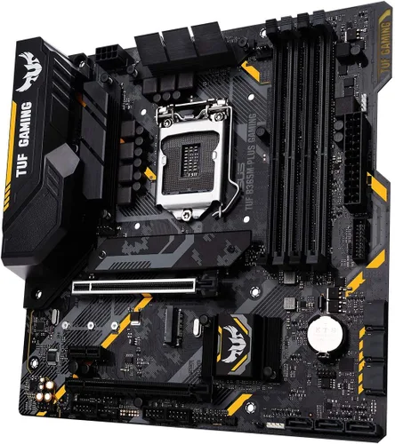Vista 5 de Asus TUF B365M-PLUS Gaming (Wi-Fi) LGA1151 (serie 300) DDR4 HDMI WiFi M.2 mATX placa base