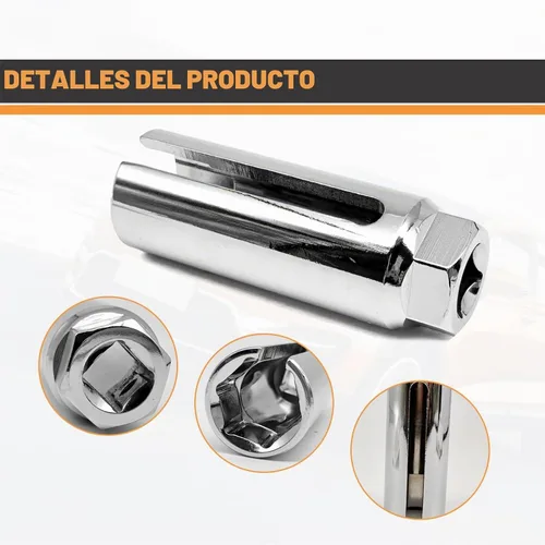 Vista 3 de 70094-Zócalo de sensor de oxígeno de 1/2 pulgada x 7/8” (22mm) - se ajusta a todos los vehículos para la extracción e instalación de sensor