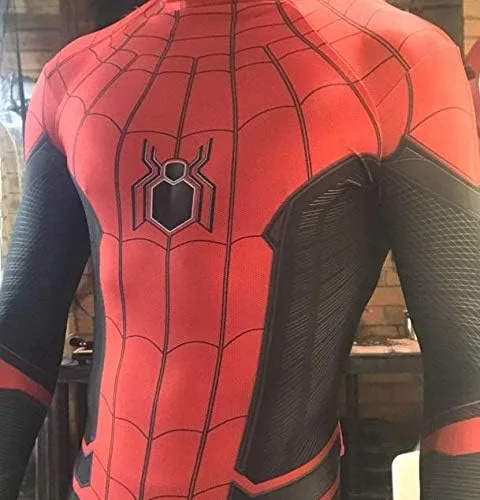 Vista 4 de Homecoming Far From Home Cosplay Suit Premium Lyrca Compression Fabric