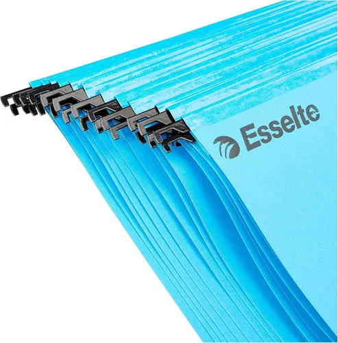 Vista 4 de Esselte Pendaflex - Folio Folio con ganchos para colgar, 25 unidades, color azul