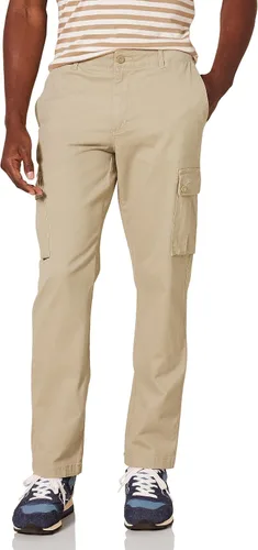 Vista 13 de Amazon Essentials Pantalones cargo de sarga de algodón elástico para hombre (disponibles en tallas grandes y altas)