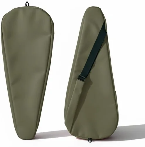 Vista 2 de Bolsa de tenis TaktZeit ligera y acolchada con funda para raquetas de tenis y correa de hombro ajustable