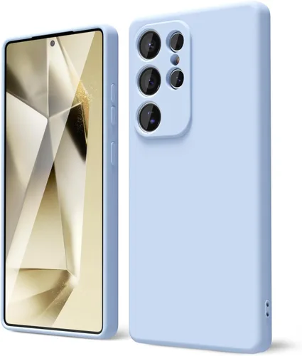 Vista 246 de oakxco Funda para teléfono Samsung Galaxy S8 de silicona líquida, delgada y fina de gel de goma suave TPU cubierta protectora simple llana
