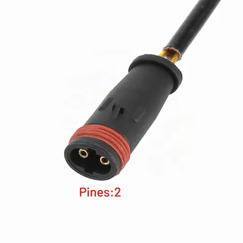Vista 6 de X AUTOHAUX Sensor de desgaste de pastillas de freno delantero trasero