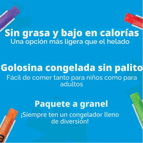 Vista 5 de Otter Pops Freezer Pops, paquete variado original, 1oz, 100