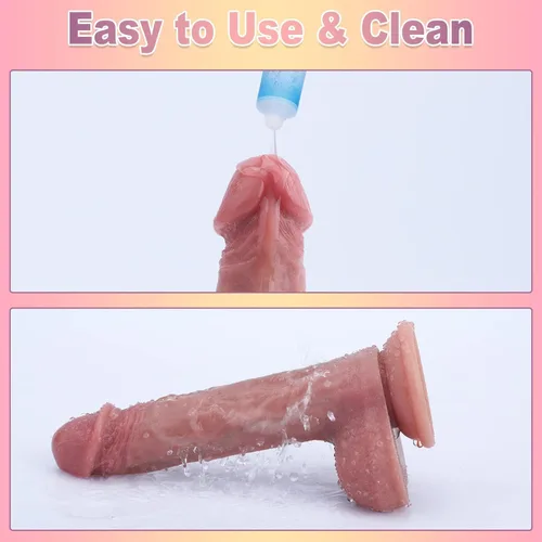 Vista 7 de Womens Toys 8.5 Inch Realistic Silicone Big Dick Dilbo for Women R Adult Toy for Women with Strong Suction Cup FGE508