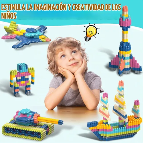 Vista 5 de KODATEK 960 piezas de juguetes de construcción, juego de bloques