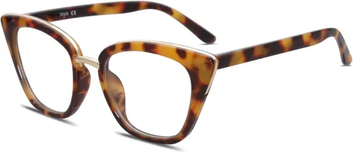 Vista 2 de SOJOS Cateye Anti Blue Light Blocking Glasses Women Computer Eyeglasses SJ5051