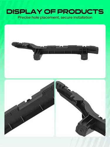 Vista 8 de YHTAUTO Soporte para parachoques trasero derecho del lado del pasajero compatible con Dodge Journey 2009-2013, soporte de parachoques