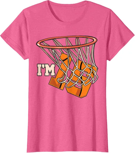 Vista 67 de Camiseta número 15 con temática de baloncesto para fiesta de cumpleaños, Negro, S