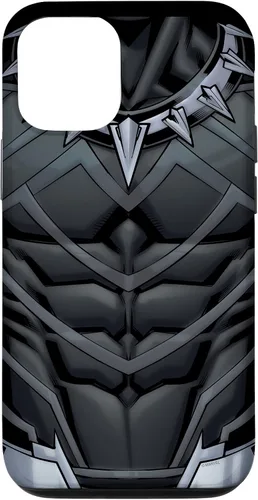 Vista 26 de iPhone 16 Marvel Avengers Black Panther - Funda para disfraz
