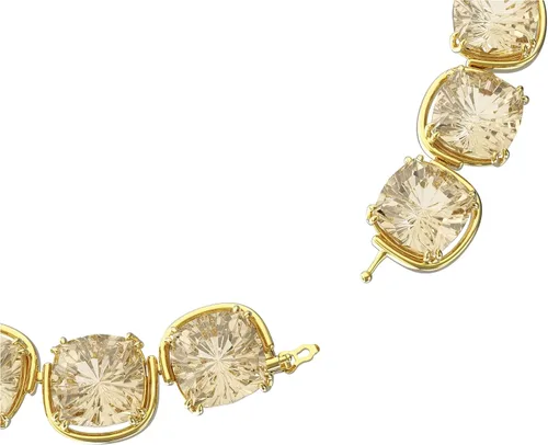 Vista 3 de Swarovski Harmonia Collar, pendientes y pulsera Colección de joyas de cristal, cristales amarillos, múltiples acabados