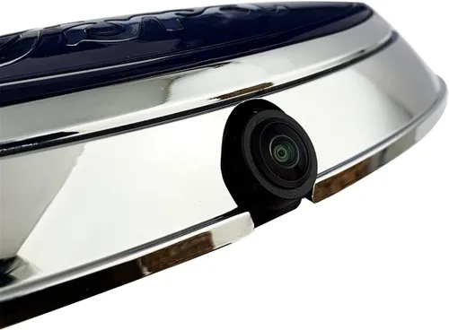 Vista 8 de Cámara de respaldo con emblema de mercado de accesorios con kit de bisel para Ford F150 F250 F350 F450 F550 (2004-2016), visión nocturna HD 700TVL