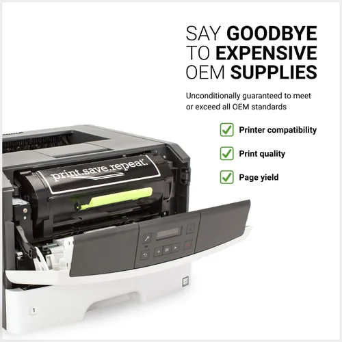 Vista 2 de Print.Save.Repeat. Lexmark B341000 - Cartucho de tóner para B3340, B3442, MB3442