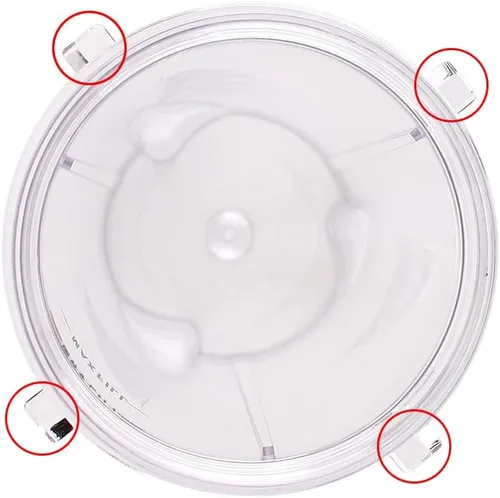 Vista 4 de Anbige Piezas de repuesto para licuadora Ninja, vaso de 16 onzas con tapa compatible con licuadoras Ninja BL770 BL660 BL810 QB3000 All Pro de 4