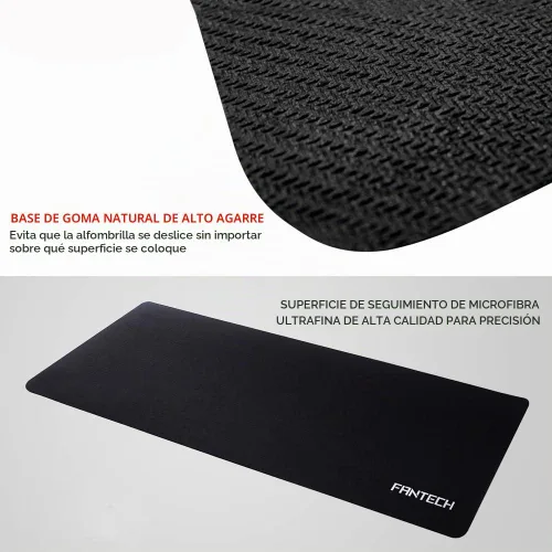 Vista 5 de Alfombrilla de ratón grande para juegos, alfombrilla de ratón extendida con base de goma antideslizante para laptop, notebook, computadora