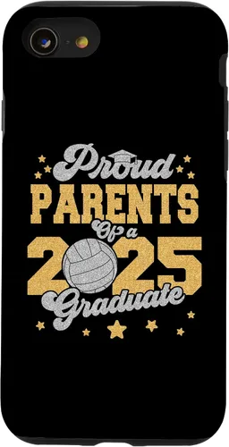 Vista 18 de iPhone 16 Parents of a 2025 Graduate Prom Graduation 25 VolleyBall Case