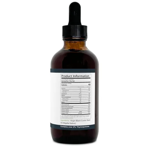 Vista 7 de Zatural Aceite de semilla negra Nigella Sativa Aceite de comino prensado en frío para digestión, piel, cerebro, sistema inmunológico, articulaciones