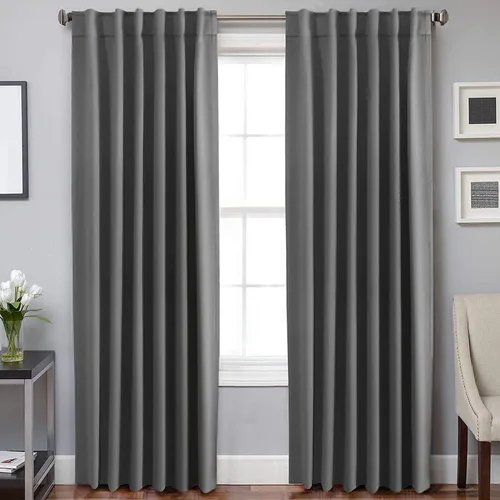 Vista 35 de H.VERSAILTEX Cortinas Opacas con Aislamiento Térmico, Paneles de Tratamiento de Ventanas que Oscurecen la Habitación, Cortinas Opacas para Sala