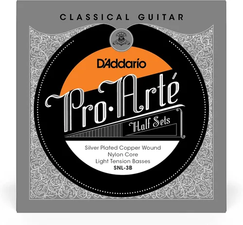 Vista 8 de D'Addario Cuerdas de guitarra Pro-Arte - Cuerdas de nailon para guitarra - BNH-3B - Cuerdas de guitarra clásica - Juego de medias series, tensión