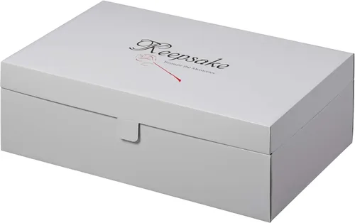 Vista 6 de Foster-Stephens - Elegante caja de almacenamiento para vestidos de novia Bolsa de lavanda incluida Organizador de almacenamiento de armario