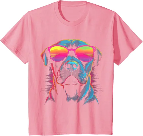 Vista 48 de Pit Bull Mom Dog Lover Colorido Artistic Pitbull Owner - Camiseta para mujer, Negro
