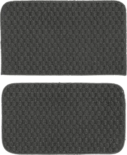 Vista 13 de Garland Rug Town Square - Alfombra de área cuadrada, 18 x 30 pulgadas, color negro