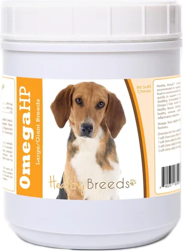 Vista 68 de Healthy Breeds Affenpinscher Omega HP - Masticables suaves para piel y pelaje, 60