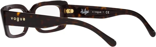 Vista 4 de Vogue Eyewear Women's Hailey Bieber Collection Vo5441 Rectangular Prescription Eyewear Frames
