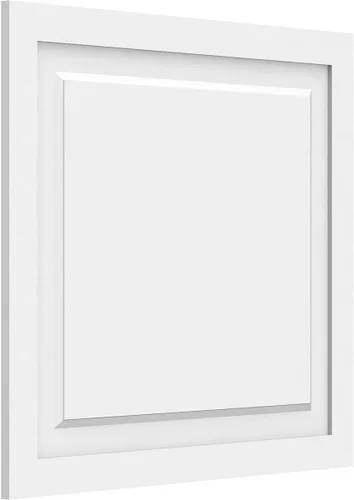 Vista 101 de Ekena Millwork Panel de pared decorativo Harrison de 12 pulgadas de ancho x 12 pulgadas de alto x 5/8 pulgadas de alto