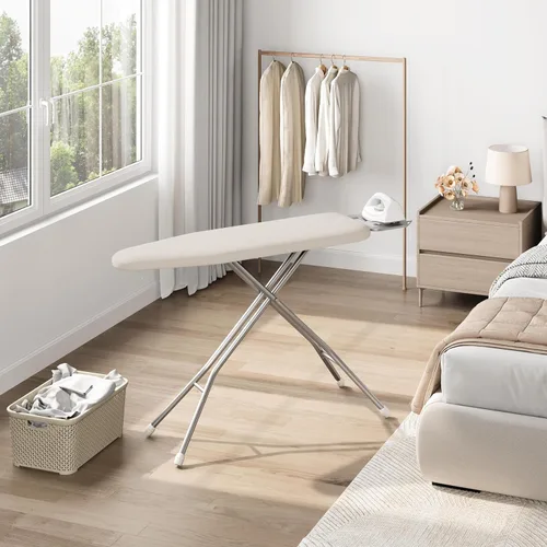 Vista 2 de Yaheetech Tabla de planchar de 43 x 14 pulgadas con soporte de hierro