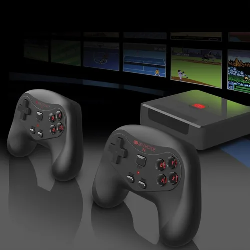Vista 5 de My Arcade GameStation Wireless HD: Consola de videojuegos Data East con más de 250 juegos, DGUNL-4144, Plug and Play