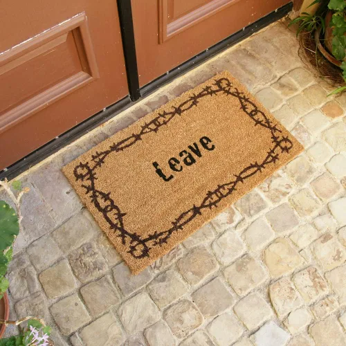 Vista 5 de Rubber-Cal Alfombrillas Leave Unwelt, 18 x 30 pulgadas