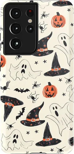 Vista 79 de Casely Funda para Galaxy S9 Postura de cadáver Yoga de esqueleto Diseño protector delgado esencial de doble capa