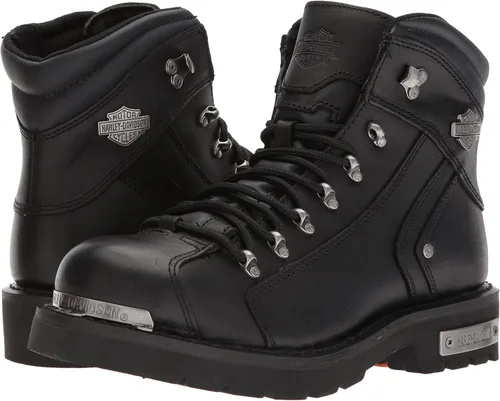 Vista 7 de Harley-Davidson de los hombres Electron Negro 600-inchBotas de motociclismo d96017