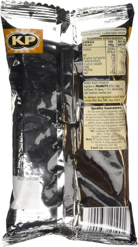 Vista 2 de KP Cacahuetes asados con miel 6.35 oz