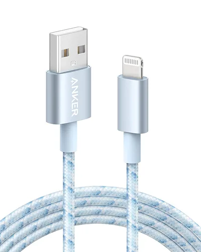 Vista 14 de Anker - Cable USB A a Lightning, certificado MFi (paquete de 1, 3.3 pies, negro)