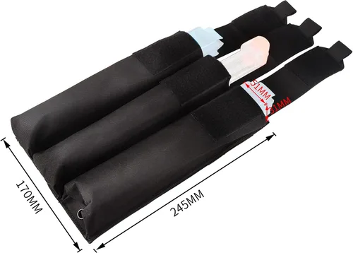 Vista 2 de WORKER Triple bolsa compatible con 15 talon mags y 18 cargadores Katana