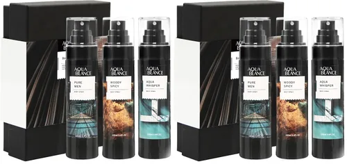 Vista 7 de AQUA BLANCE - Aerosol corporal para hombre, fragancia en espray para hombre, paquete de 3, 3.4 onzas líquidas cada una