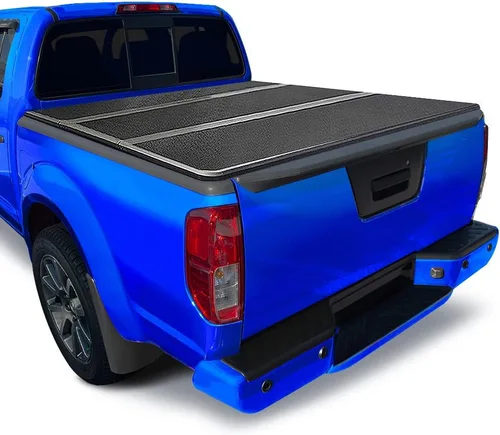 Vista 7 de Tyger Auto T3 Cubierta Suave Tri-Plegable Tonneau para Cama de Camioneta Compatible con 2005-2021 Nissan Frontier; 2009-2012 Suzuki Equator Cama