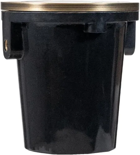 Vista 2 de VOLT Mini luz de grado IP68 impermeable 3 en 1 de 12 V con parte superior de latón (bronce) para iluminación de paisaje de bajo voltaje de camino