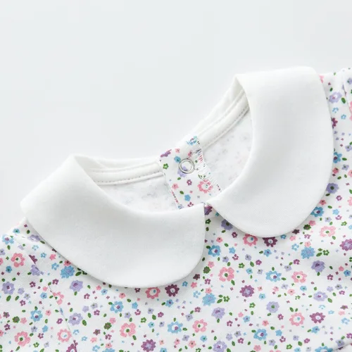 Vista 46 de pureborn Vestido de bebé niña 0-24 meses