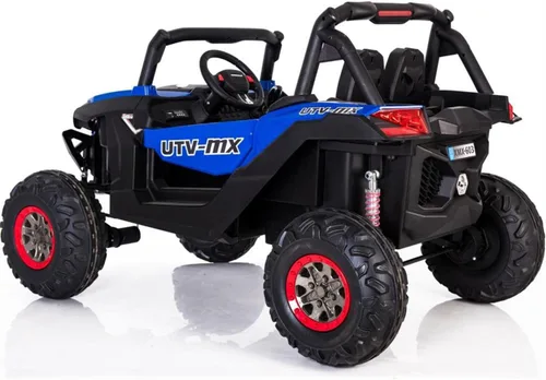 Vista 6 de MotoTec UTV 4x4 12v azul (2.4ghz RC)