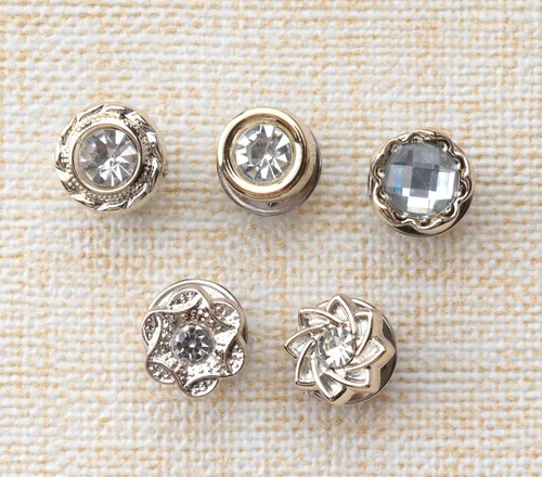 Vista 5 de SOWAKA - Broche de camisa para mujer, 20 unidades, esmalte de perlas