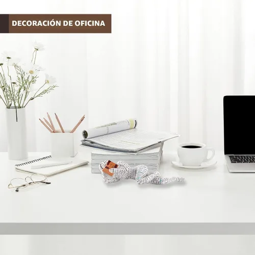 Vista 5 de GRAPMKTG Decoración para el Hogar Estatua de Mujer Pensadora Leyendo Escultura Estética Decoración de Habitación Decoración Abstracta Moderna